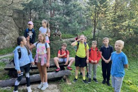 Wycieczka klasy V na Wdżar