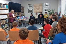 &bdquo;Z wizytą w Gminnej Bibliotece Publicznej w Krościenku nad Dunajcem&rdquo;