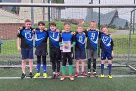 Awans naszej drużyny piłkarskiej do powiatu