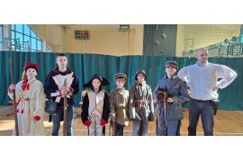 Żywa lekcja historii w naszej szkole