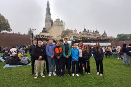 Pielgrzymka Rodziny Szk&oacute;ł im. Jana Pawła II do Częstochowy.